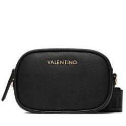 Torebka Valentino. Czarne listonoszki Valentino, bez wzorów, bez dodatków. Za 279.99 zł.