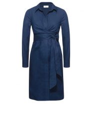 Bellybutton Sukienka w kolorze granatowym rozmiar: 34. Niebieskie sukienki bellybutton, bez wzorów, bez kołnierzyka, moda ciążowa, bez ramiączek, dopasowane. Za 43.99 zł.