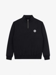 MANTO bluza CIRCLE czarna. Czarne bluzy MANTO, l, bez wzorów, z bawełny, bez kaptura. Za 279.00 zł.