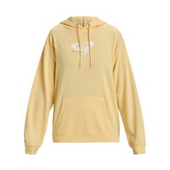 Bluza z kapturem dla Kobiety SURF STOKED. Żółte bluzy Roxy, na zimę, m, bez wzorów, z bawełny, z kapturem. W wyprzedaży za 115.00 zł.