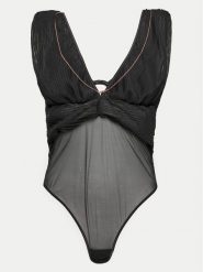 Hunkemöller Body Simona 205556 Czarny Slim Fit. Czarne body Hunkemöller, bez wzorów, z syntetyku. Za 159.99 zł.