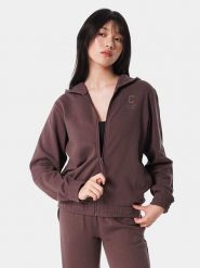 Carpatree Bluza "Varsity" w kolorze brązowym rozmiar: M. Brązowe bluzy Carpatree, m, bez wzorów, z bawełny, bez kaptura. Za 168.46 zł.