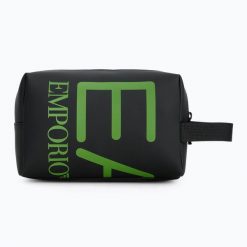 Kosmetyczka EA7 Emporio Armani Train Beauty. Czarne kufry i kosmetyczki EA7 Emporio Armani, bez wzorów, z materiału, bez dodatków. Za 279.99 zł.