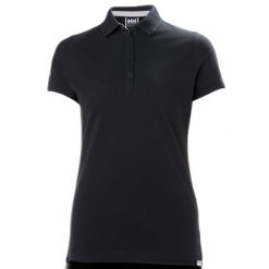 Damska koszulka polo Helly Hansen crew pique 2. Niebieskie koszulki polo Helly Hansen, m, bez wzorów, bez kołnierzyka, bez ramiączek. Za 226.50 zł.