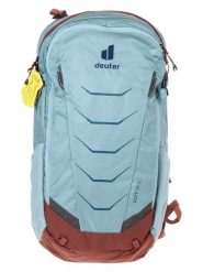 Deuter Plecak turystyczny w kolorze błękitno-czerwonym - 26 x 48 x 18 cm rozmiar: onesize. Czerwone plecaki Deuter, bez wzorów, z materiału. Za 383.93 zł.