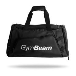Torba sportowa z kieszenią na buty 50 L Core. Czarne torby na ramię GYMBEAM, bez wzorów, z poliesteru, sportowe, na ramię, duże, bez dodatków. Za 230.90 zł.