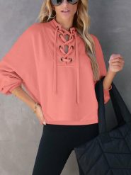 LA Angels Bluza w kolorze jasnoróżowym rozmiar: M. Różowe bluzy LA Angels, m, bez wzorów, bez kaptura. Za 131.12 zł.