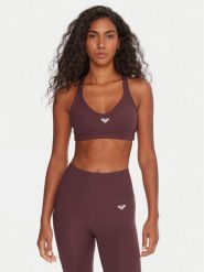 Roxy Biustonosz sportowy Heart Into It ERJKT04359 Fioletowy. Fioletowe koszulki sportowe Roxy, bez wzorów, z syntetyku, bez ramiączek, na fitness i siłownię. Za 189.99 zł.