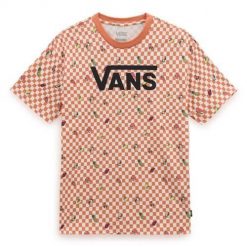Koszulka sportowa damska Vans Fruit Checkerboard. Brązowe koszulki sportowe Vans, bez wzorów, z bawełny, bez ramiączek. Za 359.00 zł.