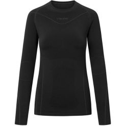 Bielizna damska VIKING Gaja Longsleeve Bamboo. Czarna bielizna sportowa Viking, bez wzorów. Za 179.90 zł.