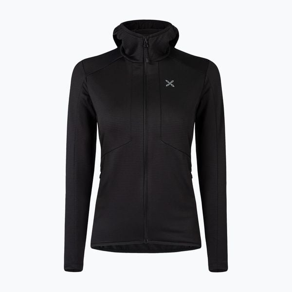 Bluza damska Kristall Maglia. Czarne bluzy MONTURA, l, bez wzorów, z materiału, bez kaptura. Za 409.99 zł.