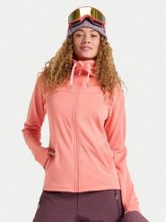 Roxy Bluza techniczna Vertere Full Zip ERJFT04974 Pomarańczowy Regular Fit. Brązowe bluzy sportowe Roxy, na zimę, l, bez wzorów, z syntetyku, bez kaptura. Za 219.99 zł.