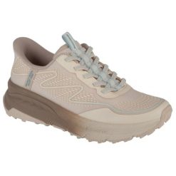 Buty sportowe Sneakersy damskie, Slip-Ins: Switch Back - Mist. Brązowe obuwie sportowe Skechers, bez zapięcia, trekkingowe, Skechers Sport. Za 399.99 zł.