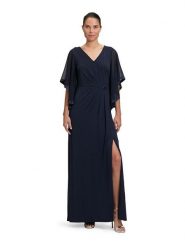 Vera Mont Sukienka w kolorze granatowym rozmiar: 36. Niebieskie sukienki Vera Mont, bez wzorów, bez kołnierzyka, bez ramiączek, maxi. Za 404.99 zł.
