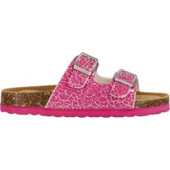 Sandały Zigzag Souza. Czerwone sandały ZigZag, bez wzorów, z materiału, eleganckie, bez obcasa, bez zapięcia. Za 191.50 zł.