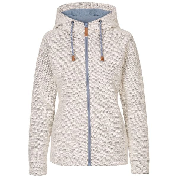 Bluza Z Kapturem Damska Ronee. Białe bluzy Trespass, l, bez wzorów, z tkaniny, z kapturem. Za 226.99 zł.