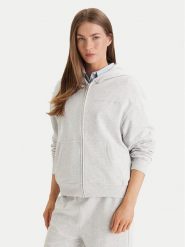 Tommy Hilfiger Bluza UW0UW06093 Szary Regular Fit. Szare bluzy TOMMY HILFIGER, xs, bez wzorów, z bawełny, bez kaptura. Za 329.99 zł.