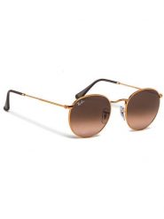 Ray-Ban Okulary przeciwsłoneczne Round Metal 0RB3447 9001A5 Brązowy. Brązowe okulary przeciwsłoneczne Ray-Ban, bez wzorów, z syntetyku. Za 629.00 zł.