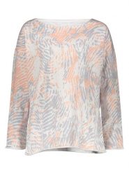 Juvia Bluza w kolorze szaro-pomarańczowo-kremowym rozmiar: S. Białe bluzy Juvia, s, bez wzorów, bez kaptura. Za 144.95 zł.