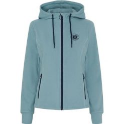 Bluza damska z kapturem Equipage Abigail. Niebieskie bluzy EQUIPAGE, l, bez wzorów, z elastanu, z kapturem. Za 302.00 zł.
