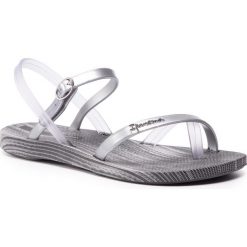 Sandały IPANEMA - Fashion Sand. VI F 82521 Grey/Silver 20320. Szare sandały Ipanema, bez wzorów, z tworzywa sztucznego, bez obcasa, bez zapięcia. W wyprzedaży za 79.00 zł.
