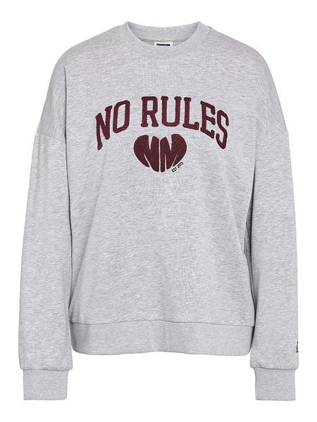 Noisy may Bluza "Soco" w kolorze jasnoszarym rozmiar: L. Szare bluzy Noisy may, l, bez wzorów, bez kaptura. Za 138.70 zł.
