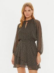 Pepe Jeans Sukienka codzienna PL953605 Brązowy Regular Fit. Brązowe sukienki Pepe Jeans, na co dzień, l, bez wzorów, z jeansu, bez kołnierzyka, bez ramiączek, proste. Za 249.99 zł.