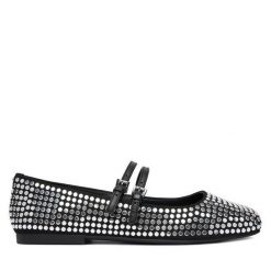 Baleriny MICHAEL Michael Kors. Czarne baleriny MICHAEL Michael Kors, bez wzorów, bez obcasa. Za 789.99 zł.