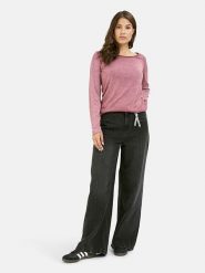 Smith & Soul Koszulka w kolorze bordowym rozmiar: M. Czerwone bluzki Smith & Soul, m, bez wzorów, bez kołnierzyka, bez ramiączek. Za 104.99 zł.