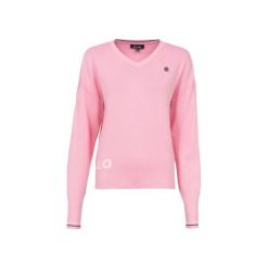 Koszulka polo damska Cavallo Briny. Czerwone swetry CAVALLO, na zimę, bez wzorów, bez ramiączek. Za 347.00 zł.