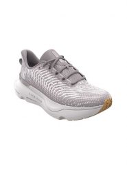 Under Armour Buty "Infinite Pro" w kolorze szaro-białym do biegania rozmiar: 38. Białe obuwie sportowe Under Armour, z materiału, bez zapięcia, do biegania. Za 387.44 zł.