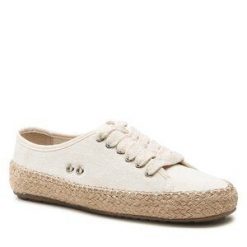 Espadryle EMU Australia. Brązowe espadryle EMU Australia, bez wzorów, bez obcasa, bez zapięcia. Za 219.99 zł.