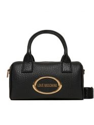 LOVE MOSCHINO Torebka JC4338PP0NK1400A Czarny. Czarne torebki klasyczne Love Moschino, bez wzorów, ze skóry, bez dodatków. Za 879.99 zł.