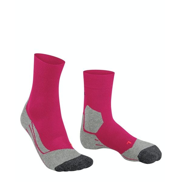 Skarpetki damskie Falke RU3 Comfort. Czerwone skarpety Falke, bez wzorów, z elastanu. Za 109.00 zł.