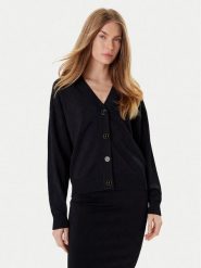 Marciano Guess Kardigan 5YGR13 5036Z Czarny Regular Fit. Czarne kardigany Marciano Guess, s, z aplikacjami, z wiskozy. Za 689.99 zł.