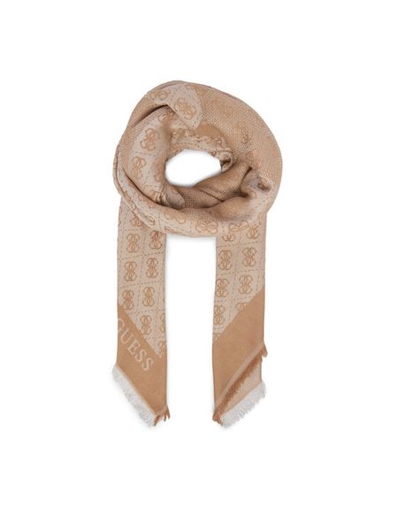 Guess Szalik 180145 Kolorowy. Brązowe rękawiczki Guess, z aplikacjami, z wiskozy. Za 239.99 zł.