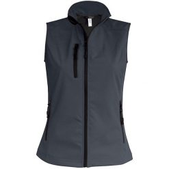 Damska kurtka puchowa Kariban Sans Manche Softshell. Czarne kurtki sportowe KARIBAN, bez wzorów, z puchu, bez kaptura. Za 196.00 zł.