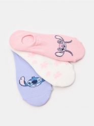 Skarpetki 3 pack Stitch - wielobarwny. Skarpety Sinsay, bez wzorów. W wyprzedaży za 5.99 zł.
