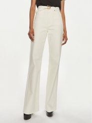 Pinko Jeansy Felix 101735 A0FL Écru Flare Fit. Jeansy Pinko, bez wzorów. Za 1,219.00 zł.