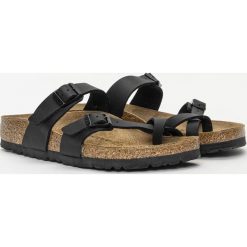 Japonki damskie Birkenstock Mayari BF (71793). Czarne klapki Birkenstock, bez wzorów, bez obcasa. Za 299.99 zł.