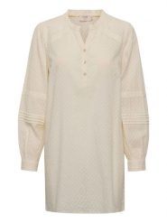 Cream Tunika "Irena" w kolorze kremowym rozmiar: 36. Brązowe tuniki Cream, bez wzorów, z bawełny, bez kołnierzyka, bez ramiączek. Za 88.02 zł.