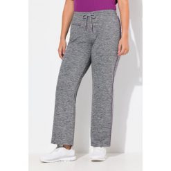 Damskie Spodnie funkcyjne dresowe szybkoschnące kieszeń na zamek. Szare spodnie dresowe Ulla Popken, plus size, bez wzorów, z dresówki. Za 244.99 zł.
