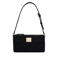 Torebka KARL LAGERFELD. Czarne torebki klasyczne KARL LAGERFELD, bez wzorów, bez dodatków. Za 779.99 zł.