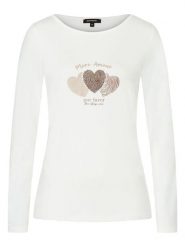 More & More Koszulka w kolorze białym rozmiar: 38. Białe bluzki More & More, bez wzorów, bez kołnierzyka, bez ramiączek. Za 56.99 zł.