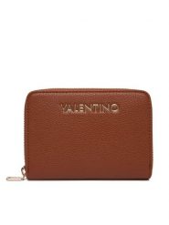 Valentino Portfel VPS9ON137 Brązowy. Brązowe portfele Valentino, bez wzorów, ze skóry. Za 249.99 zł.