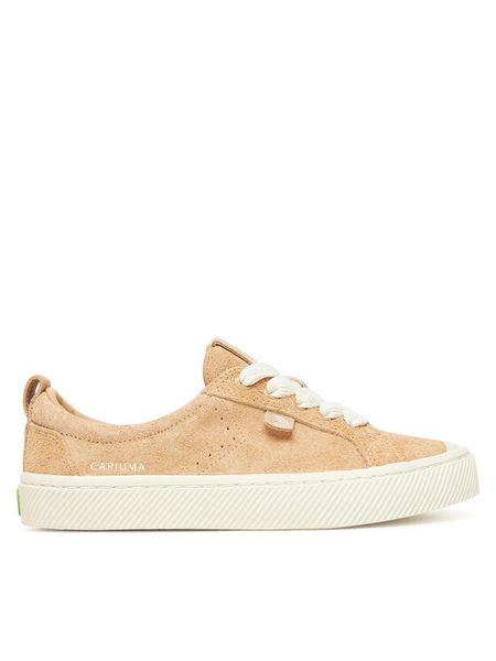 Cariuma Trampki Oca 100117N34W080 Beżowy. Brązowe trampki CARIUMA, bez wzorów, ze skóry, bez zapięcia. Za 389.99 zł.