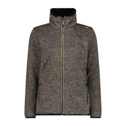 Bluza damska turystyczna CMP 34H2976. Czarne bluzy CMP, l, bez wzorów, bez kaptura. Za 297.50 zł.