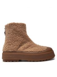 Iceberg Botki F.Do 4 ID2225 Beżowy. Brązowe botki Iceberg, bez wzorów, z materiału, bez obcasa, na płaskiej podeszwie, bez zapięcia. Za 1,739.00 zł.