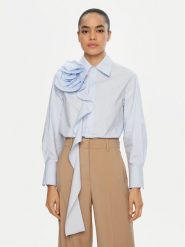Marella Koszula Ketch 2513111101 Błękitny Regular Fit. Niebieskie koszule Marella, bez wzorów, z bawełny, bez kołnierzyka, bez ramiączek. Za 569.99 zł.