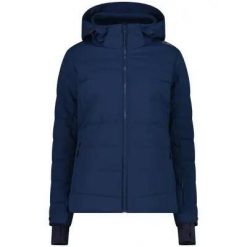 Cmp Kurtka narciarska damska Stretch WP10000. Niebieskie kurtki narciarskie CMP, m, bez wzorów, z materiału, bez kaptura, narciarskie. Za 551.50 zł.